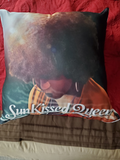 SunKissed Queen Throw Pillow