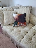 SunKissed Queen Throw Pillow