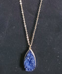 Crystal Rock Pendant Necklace