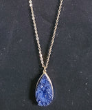 Crystal Rock Pendant Necklace