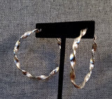 Twisted Small Hoop Earrings