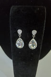 Rhinestone Teardrop Earrings