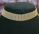 Rhinestone Thin Choker