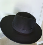 Queenship Felt Wide Brim Fedora Hats