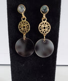 Gold Petite Dangle Earrings