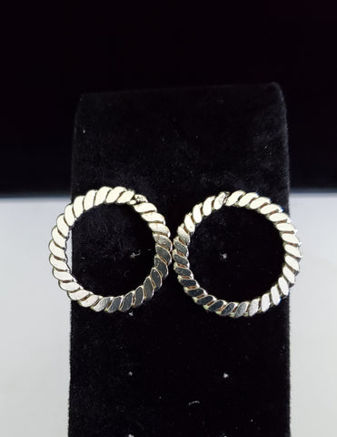 Silver 360 Earrings