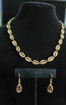 Gold Shell Necklace Set