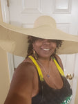 SunKissed Queen Large Brim Summer Flop Hat