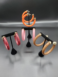 Large Hoop Earrings- Variety of Colors