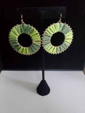 Thread Wrap Earrings