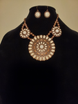 Bronze 3 Medallion Necklace Set