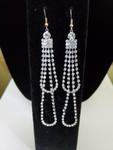 Rhinestone Dangle Earrings