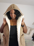 Sherpa Hood Vest