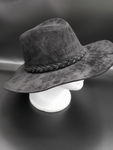 Wide Brim Fedora Hat with Braid Band