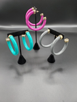 Large Hoop Earrings- Variety of Colors