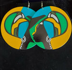 African Queen HeadWrap Earrings