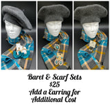 Fedora & Scarf Set