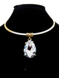 Crystal Pendant Choker