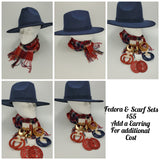 Fedora & Scarf Set
