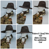 Fedora & Scarf Set