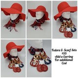 Fedora & Scarf Set