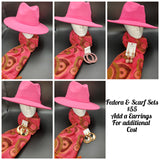 Fedora & Scarf Set
