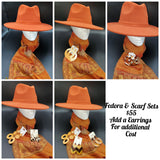 Fedora & Scarf Set