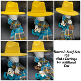Fedora & Scarf Set