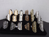 Gold and Silver Rings