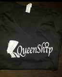 Queenship V-Neck or Crew Neck T-Shirt