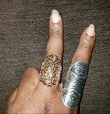 Gold and Silver Rings