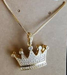 Bling Crown Rhinestone Necklace