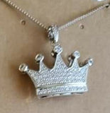 Bling Crown Rhinestone Necklace