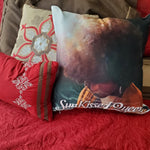 SunKissed Queen Throw Pillow