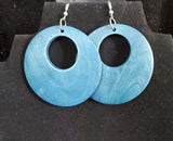 Wood Circle Earrings