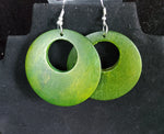 Wood Circle Earrings