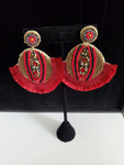 Beaded Fringe Earrings