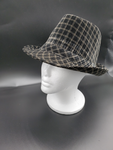 Plaid Fedora Hat-UNISEX