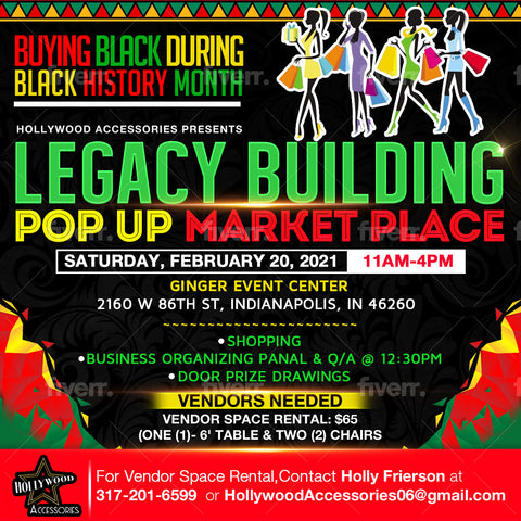 Legacy Building Pop Up - Vendor Space